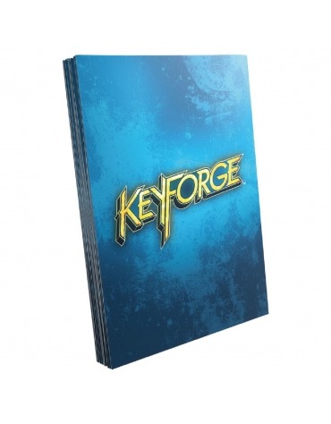 Fundas 66x62 mm - Estándar x 40 - KeyForge Azul GGS10003ML371  Gamegenic