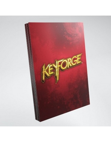 Fundas 66x92 mm - Estándar x 40 - KeyForge Rojo GGS10004ML395  Gamegenic