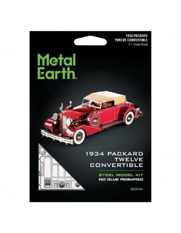 1934 Packard Twelve Convertible 15-001-0043 Metal Earth Metal Earth