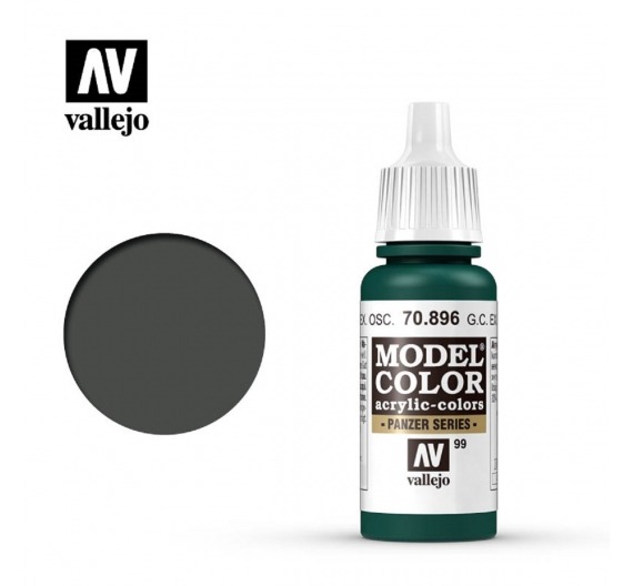 Acrílico Model Color - Alemán Camuflaje Verde Extra Oscuro MC29551770896  Vallejo