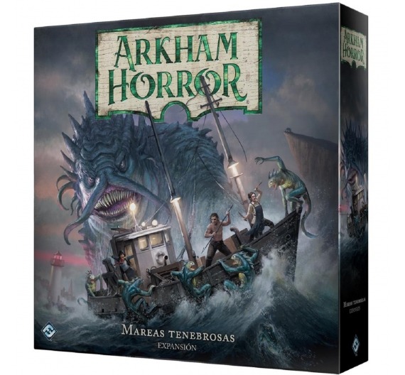 Arkham Horror: Mareas Tenebrosas AHB05ES630819 Fantasy Flight Games Arkham Horror: Mareas Tenebrosas AHB05ES630819 Fantasy Flight Games