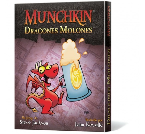 Munchkin: Dragones Molones CK-5407628885 Edge Entertainment Edge Entertainment