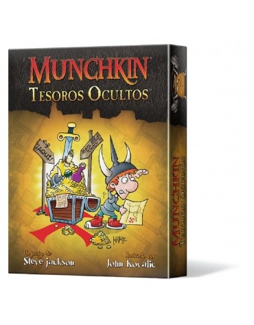 Munchkin: Tesoros Ocultos CK-5407622210 Edge Entertainment Edge Entertainment