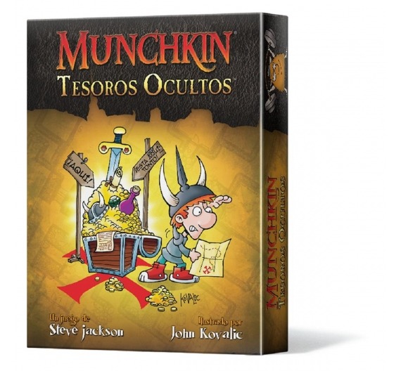 Munchkin: Tesoros Ocultos CK-5407622210 Edge Entertainment Edge Entertainment