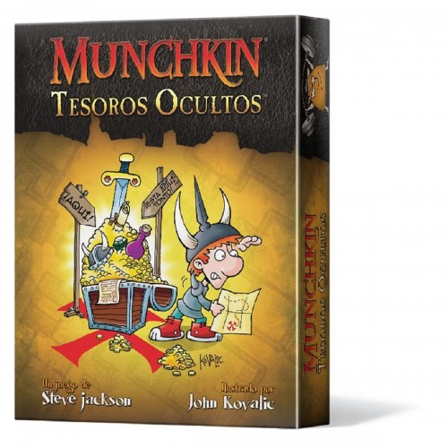 Munchkin: Tesoros Ocultos CK-5407622210 Edge Entertainment Edge Entertainment