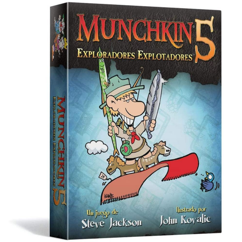 Munchkin 5: Exploradores Explotadores CK-5407606142  Edge Entertainment