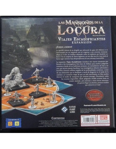 Las Mansiones De La Locura: Viajes Escalofriantes CK-5407623958 Fantasy Flight Games Fantasy Flight Games