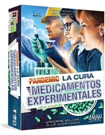 Pandemic la cura: Medicamentos experimentales ZM7151ES30130  Z-Man Games