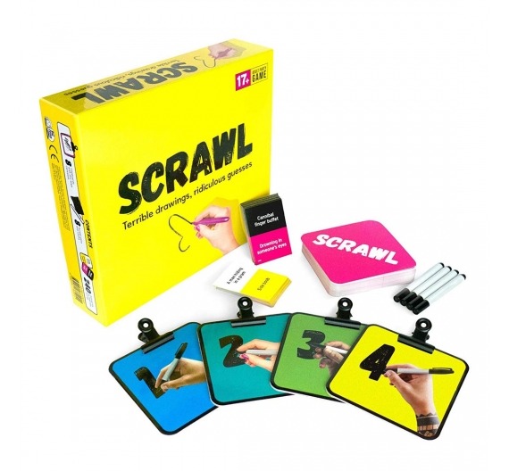 Scrawl - Juego de Dibujo BP00035001418 Mercury Games Scrawl - Juego de Dibujo BP00035001418 Mercury Games
