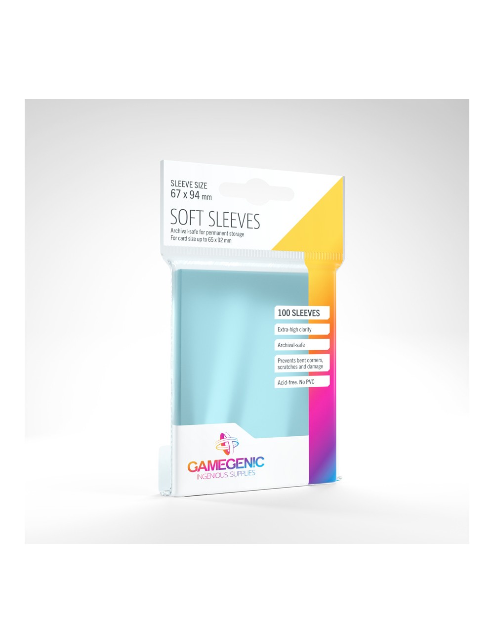 Fundas 67x94 mm - Soft x 100 003-0001-000250 Gamegenic Gamegenic Fundas 67x94 mm - Soft x 100 003-0001-000250 Gamegenic Gamegenic