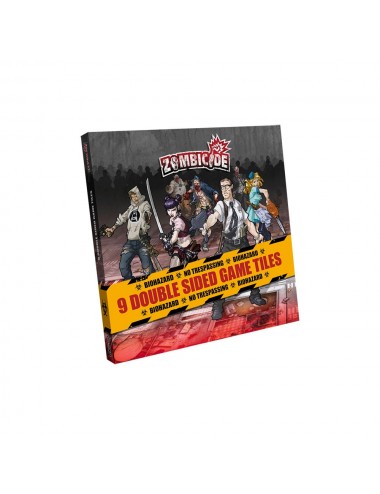 Zombicide: 9 Double Sided Game Tiles GUC0005014668  Guillotine Games