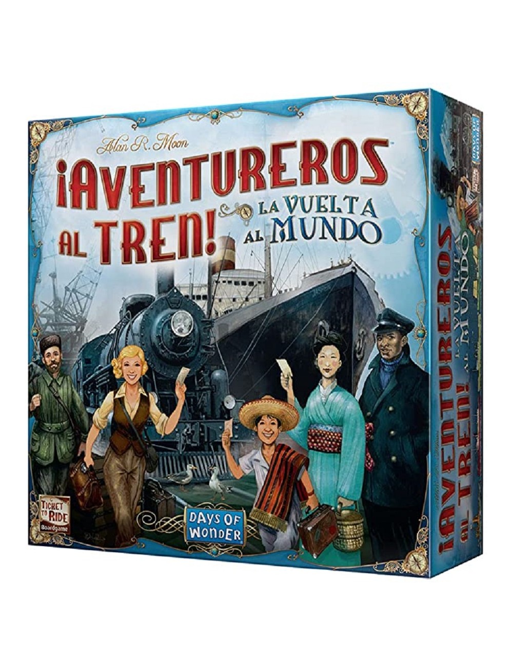 ¡Aventureros al Tren! La Vuelta al Mundo 03-001-0133 Days Of Wonder Days Of Wonder ¡Aventureros al Tren! La Vuelta al Mundo 03-001-0133 Days Of Wonder Days Of Wonder