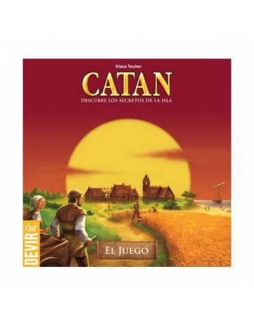 Catan Básico - Juego de Mesa Estrategico 03-001-0008 Devir Devir