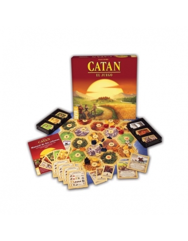 Catan Básico - Juego de Mesa Estrategico 03-001-0008 Devir Devir