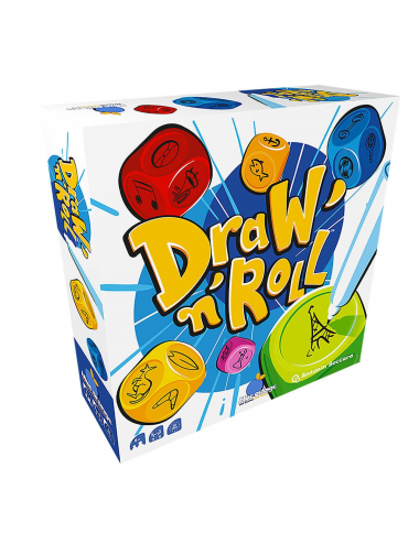 Draw and Roll JDMBLODRAWANDROLLESP Blue Orange Blue Orange