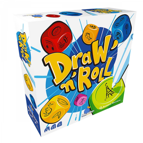 Draw and Roll JDMBLODRAWANDROLLESP Blue Orange Blue Orange