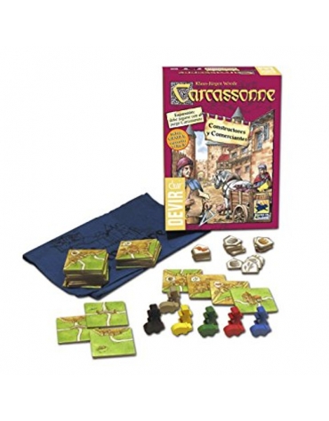 Carcassonne Mercados y Puentes 1a Edición JDMDVRCARCAPO  Devir