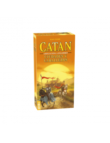 Catan Ciudades y Caballeros 5-6 jugadores Expansión Segunda Edición 03-001-0010 Devir Devir