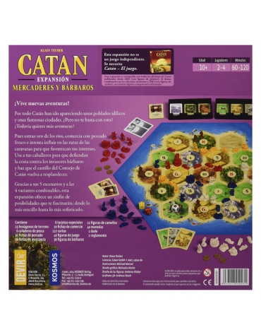 Catan Mercaderes y Bárbaros JDMDV17220131 Devir Devir