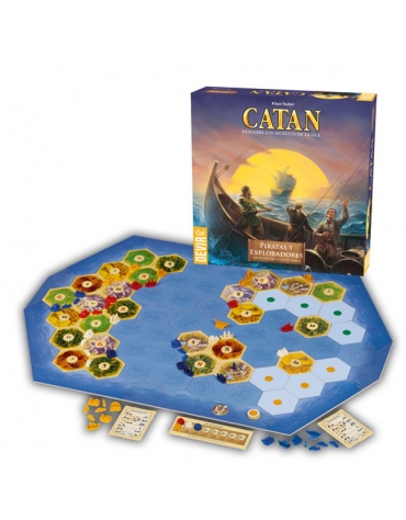 Catan Piratas y Exploradores 03-001-0017 Devir Devir