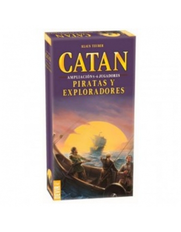 Catan Piratas y Exploradores 5-6 jugadores Expansión 03-001-0016 Devir Devir