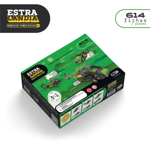 Estralandia Genio Mecánico 614 Fichas E702437990420  Estra