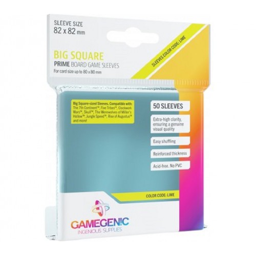 Fundas 82x82 mm - Prime Big Square GG10445402719 Gamegenic Gamegenic