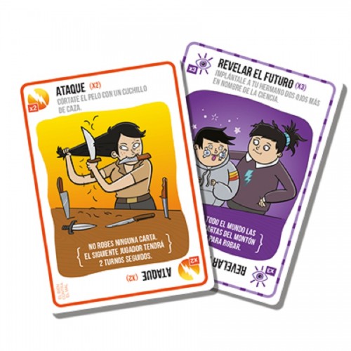 Exploding Kittens: El bien contra el mal 03-001-0177 Exploding Kittens Inc. Exploding Kittens Inc.