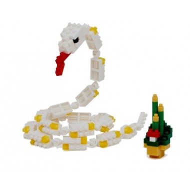 White Snake - nanoblock