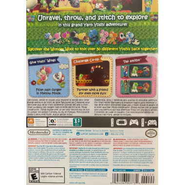 Yoshi's Wolly World - (WiiU) 045496903732 Nintendo Nintendo