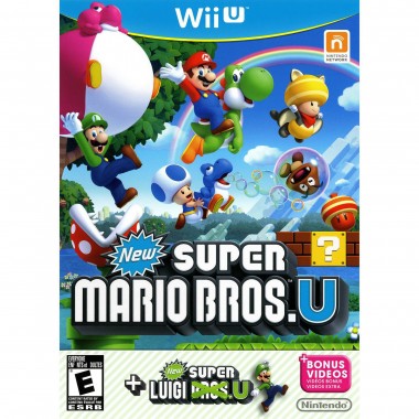 New Super Mario Bros U + New Super Luigi U - (WiiU) 045496903749 Nintendo Nintendo