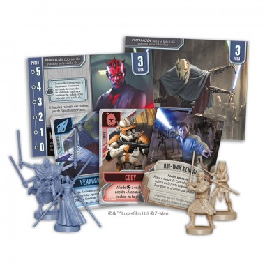 Pandemic: Star Wars: Las Guerras Clon 01-001-0413 Z-Man Games Z-Man Games