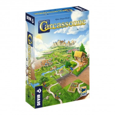 Carcassonne - Juego de Mesa Estratégico 03-001-0023 Devir Devir