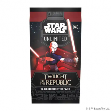 StarWars™ Unlimited: Twilight of the Republic - Sobre x 6 - Ing 06-001-0093 Fantasy Flight Games Fantasy Flight Games