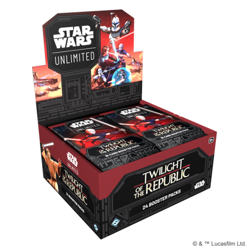 StarWars™ Unlimited: Twilight of the Republic - Booster Display - Ing + Obsequio 841333122225 Fantasy Flight Games Fantasy Fl...