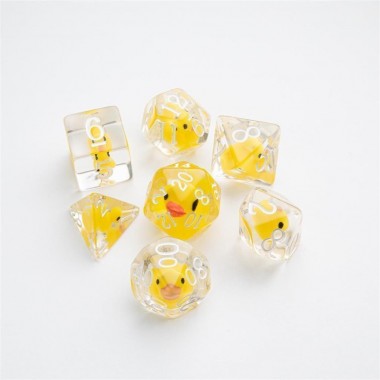 EMBRACED SERIES - RUBBER DUCK - RPG DICE SET (7PCS)