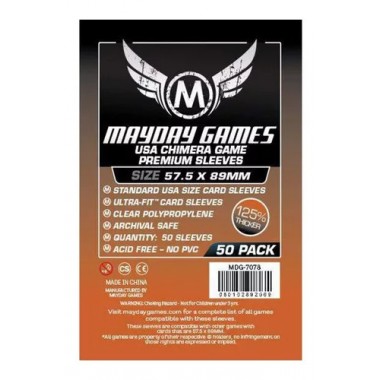 Fundas 57.5x89 mm - Premium x 50 07-001-0066 Mayday Mayday