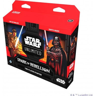 Caja de inicio SWU Spark of Rebellion Two Player Starter - Ing 06-001-0063