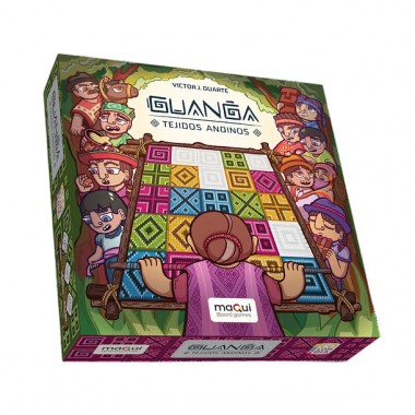 Juego de mesa Guanga - Tejidos andinos - Guanga tablero