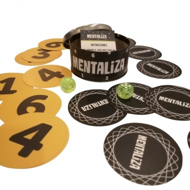 mentaliza - Juego de memoria - juego de dados - Ludotteka - La Ludotteka