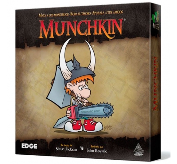 Munchkin - Juego de Cartas 03-001-0001 Steve Jackson Games Steve Jackson Games