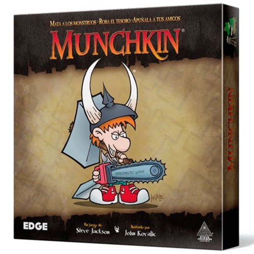 Munchkin - Juego de Cartas 03-001-0001 Steve Jackson Games Steve Jackson Games