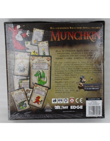 Munchkin - Juego de Cartas 03-001-0001 Steve Jackson Games Steve Jackson Games