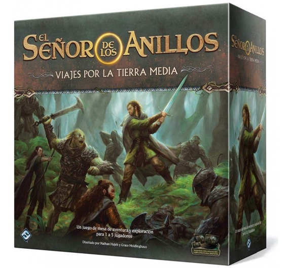 El Señor De Los Anillos: Viajes Por La Tierra Media JME01ES  Fantasy Flight Games