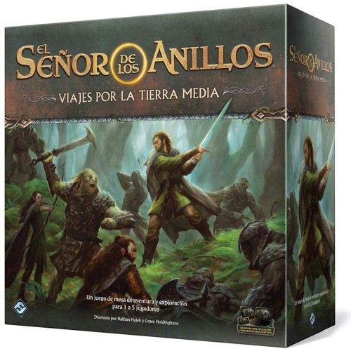 El Señor De Los Anillos: Viajes Por La Tierra Media JME01ES  Fantasy Flight Games