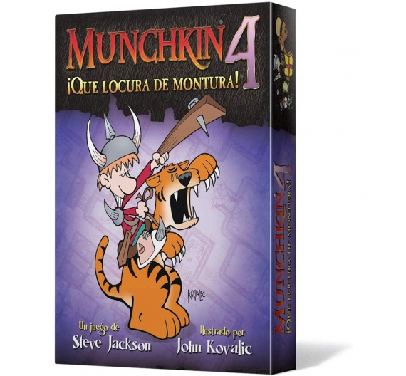 Munchkin 4: ¡Que Locura De Montura! EESJMU04 Edge Entertainment Edge Entertainment