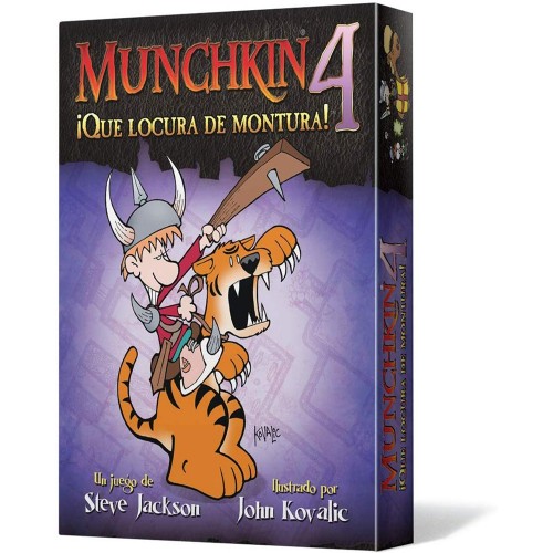 Munchkin 4: ¡Que Locura De Montura! EESJMU04 Edge Entertainment Edge Entertainment