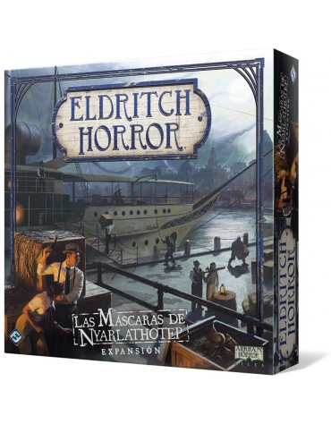 Eldritch Horror: Las Máscaras De Nyarlathotep 01-001-0566 Fantasy Flight Games Fantasy Flight Games