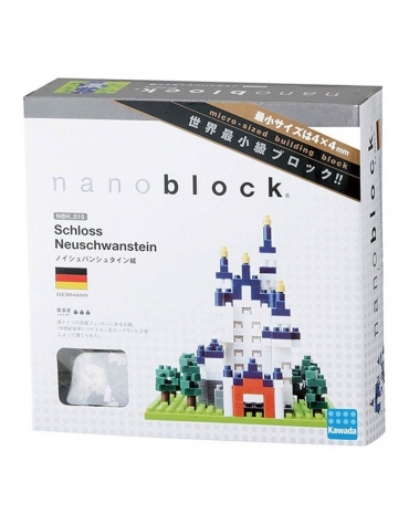 Castillo de Neuschwanstein Alemania NBH_010  Nanoblock