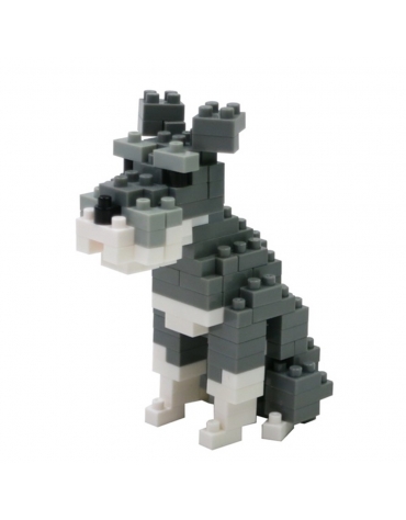 Perro Raza Schnauzer NBC_120  Nanoblock